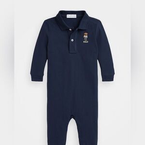 Polo Ralph Lauren, baby, navy blue onesie